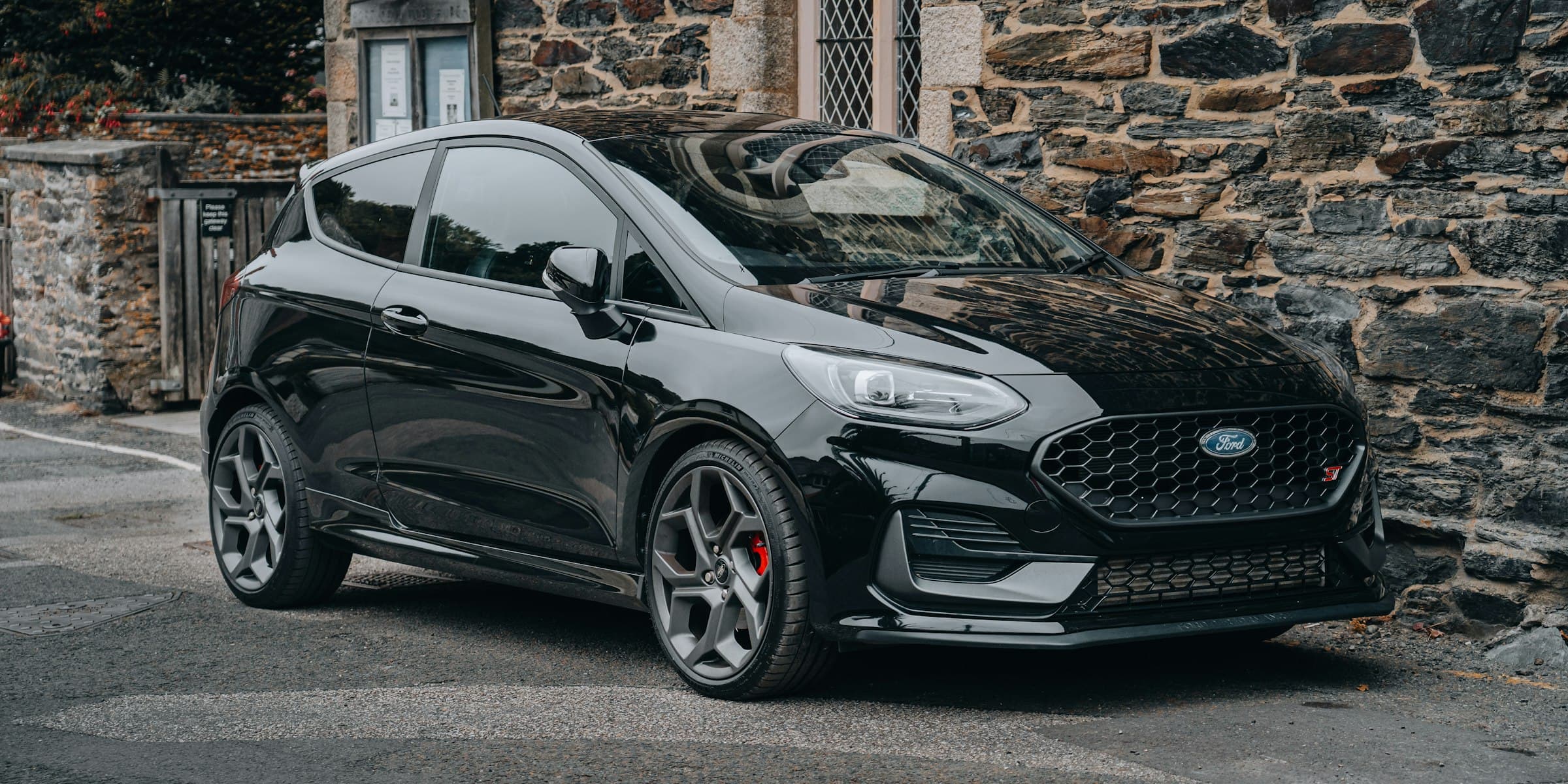 A performance hatchback, shown as an example of the calibre of car sourced through the standard tier